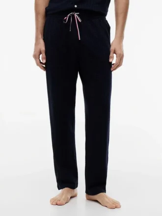 Pantalones de dormir de seersucker Pantalones de dormir de seersucker