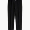 Pantalones de lino entallados de New York Label