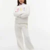 Pantalones de pierna ancha con logotipo Tommy para niña