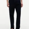 Pantalones Dobby con cintura elástica Pantalones Dobby con cintura elástica