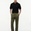Pantalones Dobby con cintura elástica Pantalones Dobby con cintura elástica