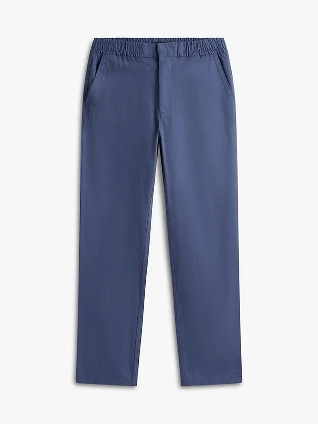 Pantalones Dobby con cintura elástica Pantalones Dobby con cintura elástica
