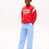 Pantalones elásticos de algodón slub para niño