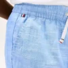 Pantalones elásticos de algodón slub para niño