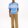 Pantalones holgados con pliegues y tacto de papel Pantalones holgados con pliegues y tacto de papel