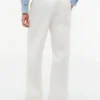 Pantalones holgados con pliegues y tacto de papel Pantalones holgados con pliegues y tacto de papel