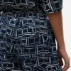 Pantalones holgados de lino sin cremallera