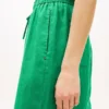 Pantalones holgados de lino sin cremallera