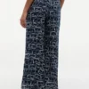Pantalones holgados de lino sin cremallera