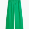 Pantalones holgados de lino sin cremallera