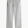Pantalones holgados de mezcla de algodón y lino Pantalones holgados de mezcla de algodón y lino