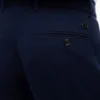 Pantalones holgados de mezcla de lana con tejido seersucker Pantalones holgados de mezcla de lana con tejido seersucker