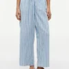 Pantalones ligeros de mezcla de lino sin cremallera Pantalones ligeros de mezcla de lino sin cremallera