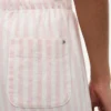 Pantalones ligeros de mezcla de lino sin cremallera Pantalones ligeros de mezcla de lino sin cremallera