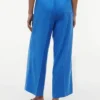 Pantalones ligeros de mezcla de lino sin cremallera Pantalones ligeros de mezcla de lino sin cremallera
