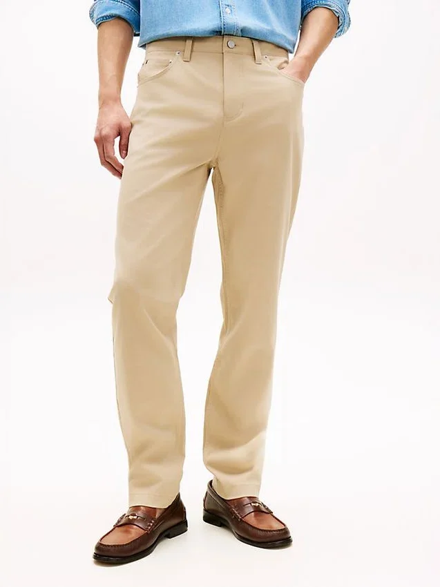 Pantalones rectos de 5 bolsillos Pantalones rectos de 5 bolsillos