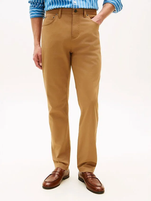 Pantalones rectos de 5 bolsillos Pantalones rectos de 5 bolsillos