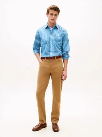 Pantalones rectos de 5 bolsillos Pantalones rectos de 5 bolsillos