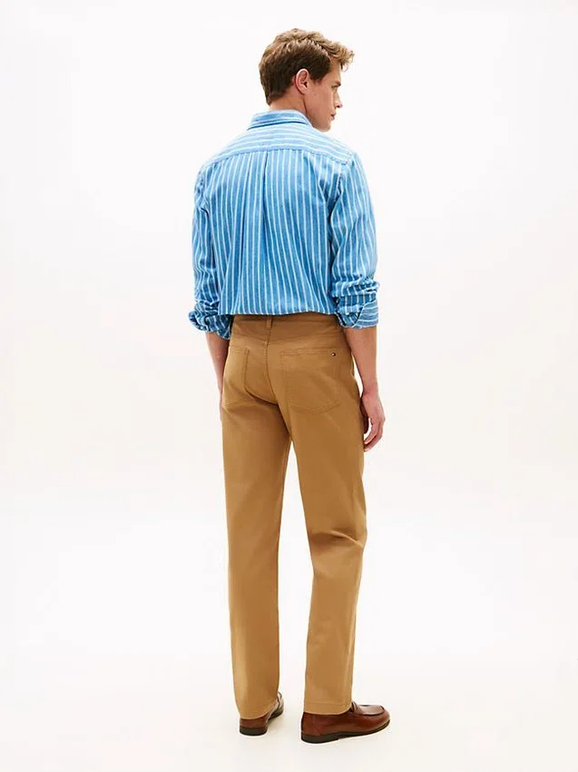 Pantalones rectos de 5 bolsillos Pantalones rectos de 5 bolsillos