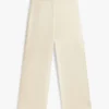 Pantalones rectos de sarga ligera Pantalones rectos de sarga ligera