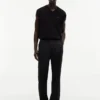 Pantalones sin cremallera de corte regular