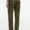Pantalones sin cremallera de corte regular Pantalones sin cremallera de corte regular