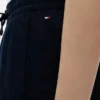 Pantalones sin cremallera de mezcla de lino y algodón Pantalones sin cremallera de mezcla de lino y algodón
