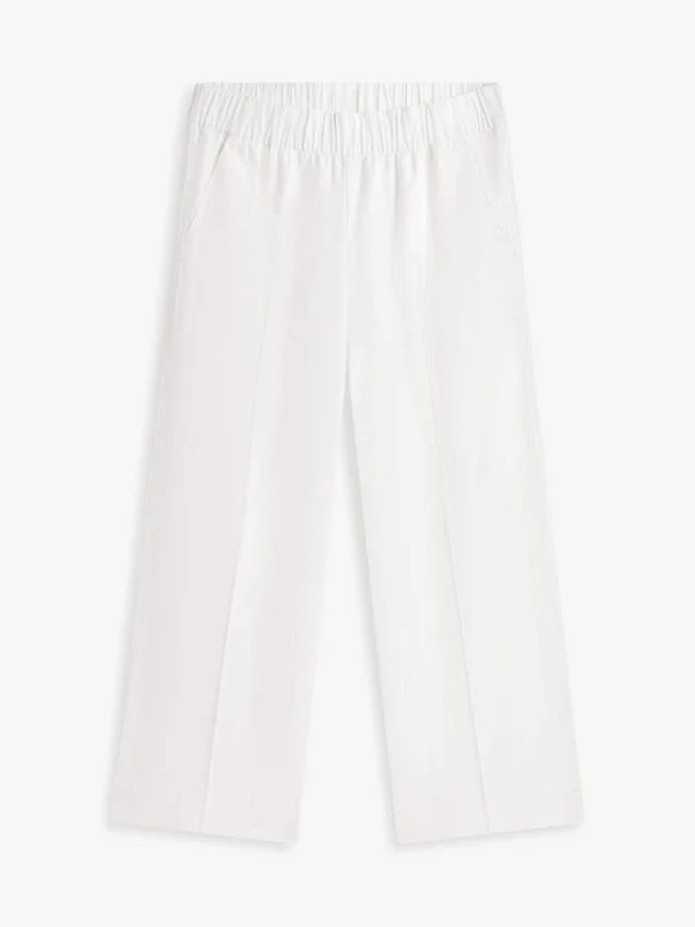 Pantalones tobilleros de pierna ancha sin cremallera Pantalones tobilleros de pierna ancha sin cremallera