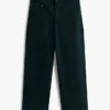 Pantalones utilitarios elásticos de pierna ancha Pantalones utilitarios elásticos de pierna ancha