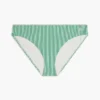 Partes de abajo de bikini de seersucker a rayas Partes de abajo de bikini de seersucker a rayas