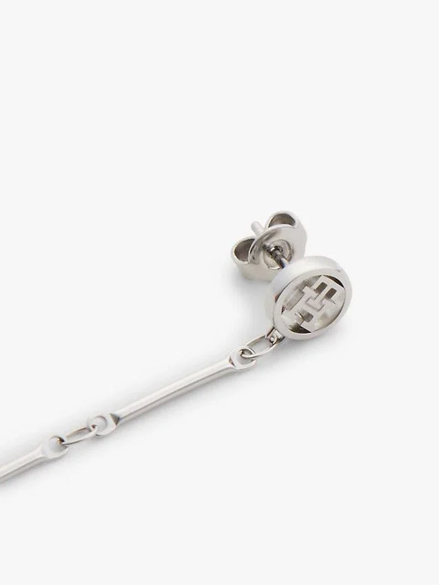 Pendientes colgantes con detalles de cristal Pendientes colgantes con detalles de cristal