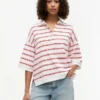 Polo a rayas de corte oversize