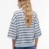 Polo a rayas de corte oversize