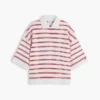 Polo a rayas de corte oversize