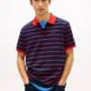 Polo a rayas de corte regular de Tommy Jeans