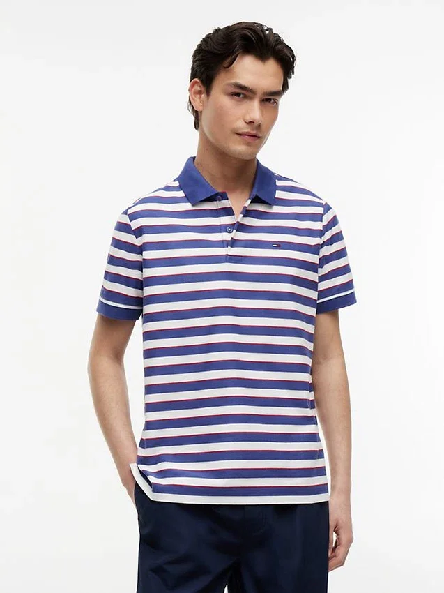 Polo a rayas de corte regular de Tommy Jeans Polo a rayas de corte regular de Tommy Jeans