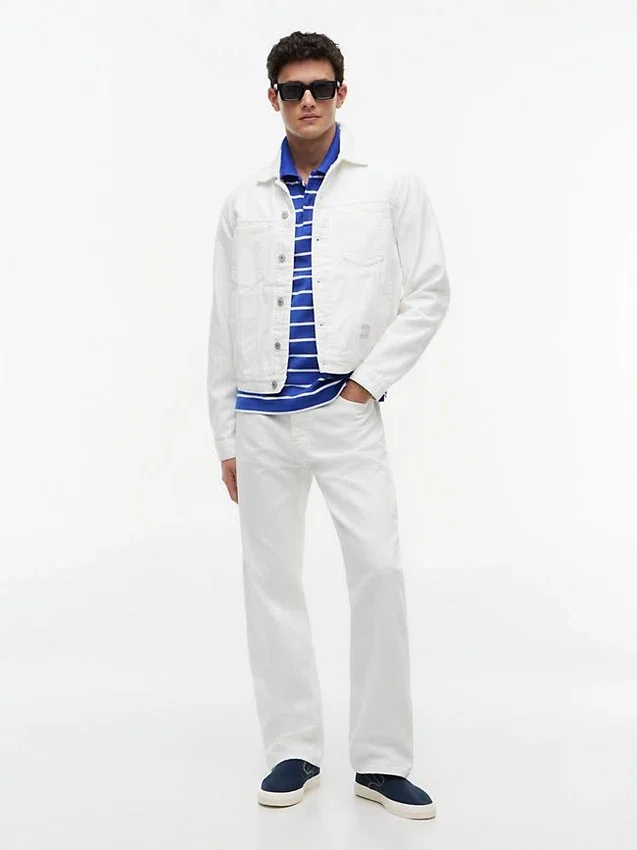 Polo a rayas de corte regular de Tommy Jeans Polo a rayas de corte regular de Tommy Jeans