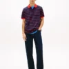 Polo a rayas de corte regular de Tommy Jeans
