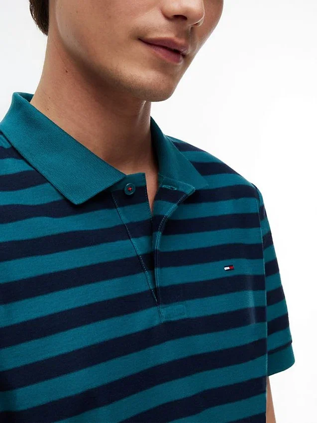 Polo a rayas de corte regular de Tommy Jeans Polo a rayas de corte regular de Tommy Jeans