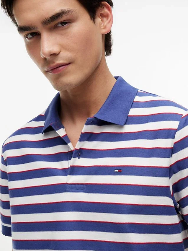 Polo a rayas de corte regular de Tommy Jeans Polo a rayas de corte regular de Tommy Jeans