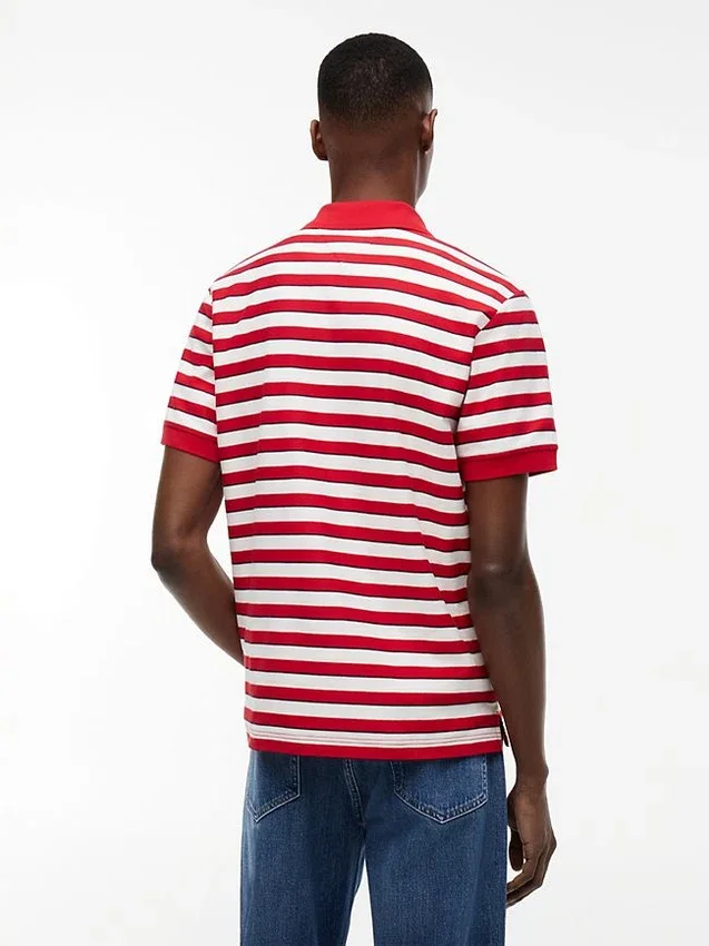 Polo a rayas de corte regular de Tommy Jeans Polo a rayas de corte regular de Tommy Jeans