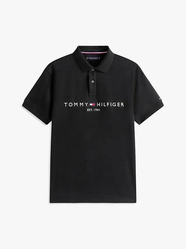 Polo con el logotipo de Tommy bordado Polo con el logotipo de Tommy bordado