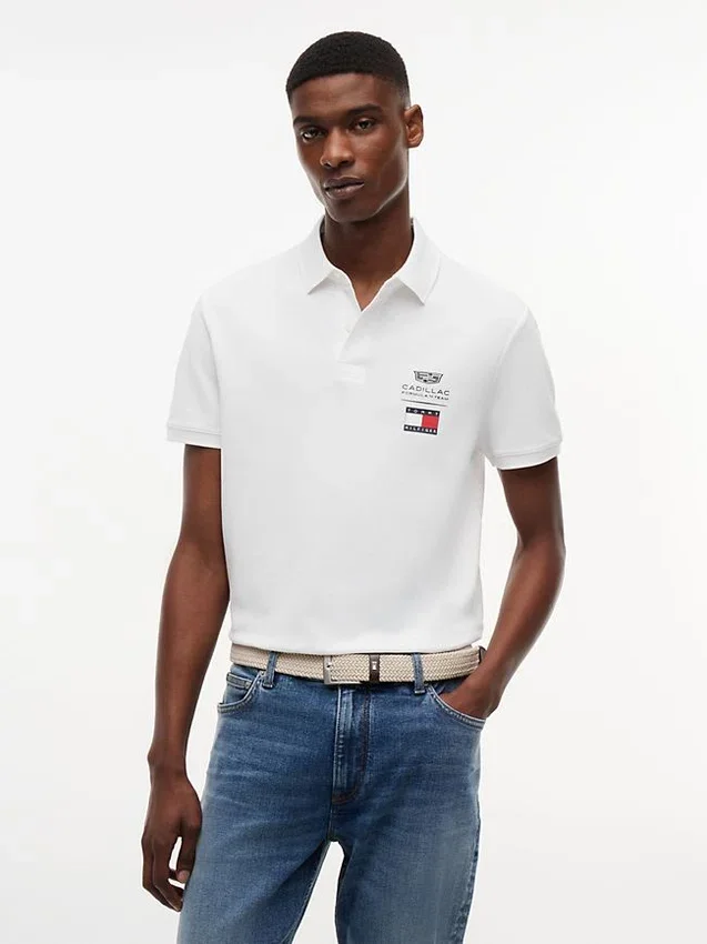 Polo con el logotipo del equipo Tommy x Cadillac F1® Team Polo con el logotipo del equipo Tommy x Cadillac F1® Team