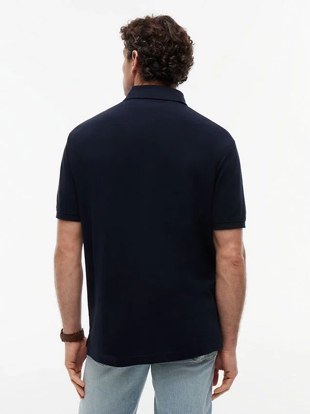 Polo con logotipo del escudo del archivo, corte clásico Polo con logotipo del escudo del archivo, corte clásico