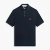 Polo con logotipo del escudo del archivo, corte clásico Polo con logotipo del escudo del archivo, corte clásico