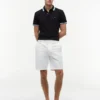 Polo con ribetes de corte regular