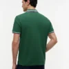 Polo con ribetes de corte regular