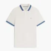 Polo con ribetes de corte regular
