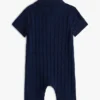 Polo con tirantes de punto trenzado para bebés
