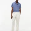 Polo Crest teñido en prenda, corte regular